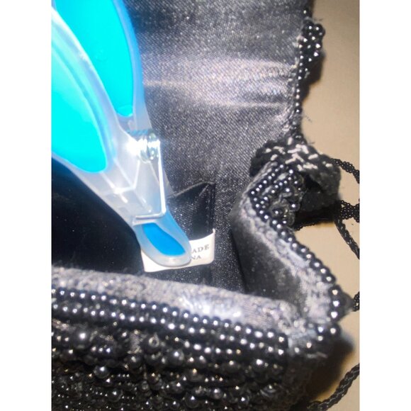 Beaded Sasha Evening Bag With Intricate Design & Long Strap - Picture 2 of 10